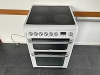Hotpoint - hue61p - keramisch fornuis met dubbele oven
