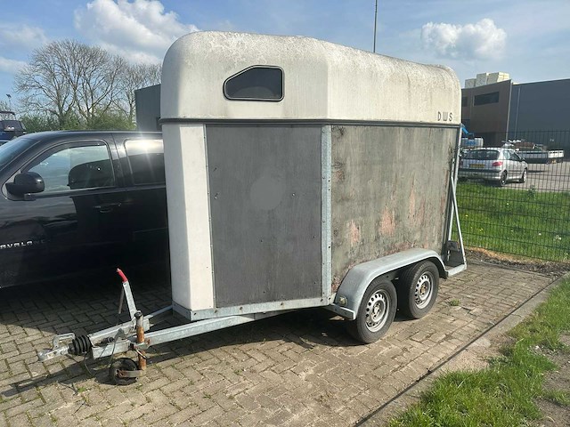 Hotrarijs paardentrailer aanhangwagen - afbeelding 1 van  7