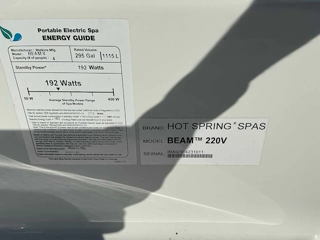 Hotspring limelight beam buitenspa - afbeelding 5 van  14
