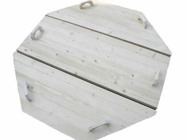 Hottub - vonato - wooden tranquil - 0 - houten hottub met kachel - afbeelding 4 van  9