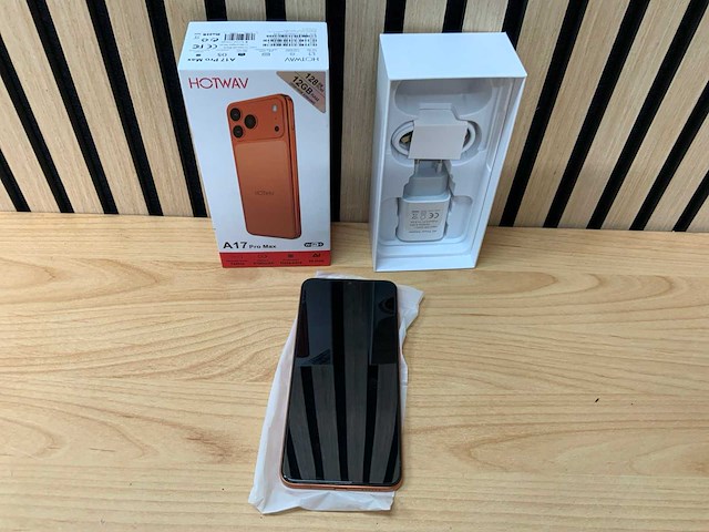 Hotwav - a17 pro max - sunset orange mobiele telefoon - afbeelding 1 van  1