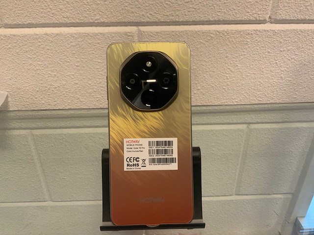 Hotwav note 16 pro aurora red smartphone - afbeelding 1 van  9