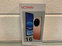 Hotwav note 16 pro aurora red smartphone - afbeelding 7 van  9