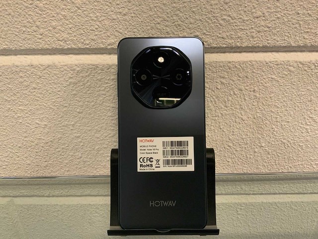 Hotwav note 16 pro space black smartphone - afbeelding 7 van  9