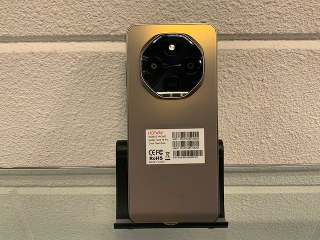 Hotwav note 16 pro titan gold smartphone - afbeelding 7 van  9