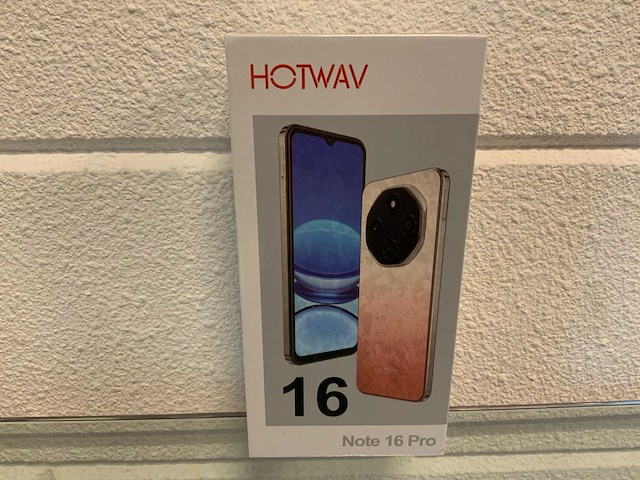 Hotwav note 16 pro titan gold smartphone - afbeelding 9 van  9