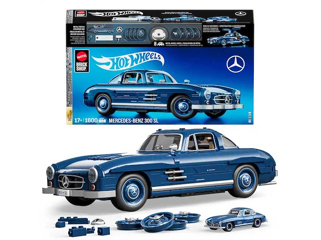 Hotwheels mercedes-benz 300 sl educatief - afbeelding 1 van  6