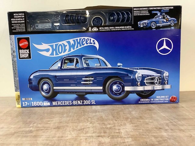 Hotwheels mercedes-benz 300 sl educatief - afbeelding 2 van  6