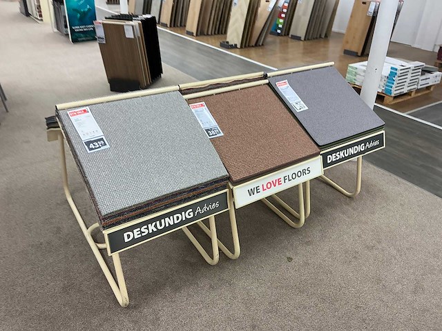 Houder met vloer samples (24x) - afbeelding 2 van  10