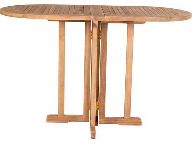 House nordic huelva teakhout inklapbare balkontafel (2x) - afbeelding 1 van  7