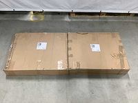 House nordic huelva teakhout inklapbare balkontafel (2x) - afbeelding 5 van  7