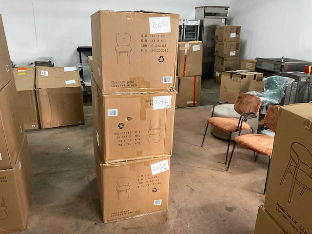 Housecraft living alaz eetkamerstoel (6x) - afbeelding 10 van  10