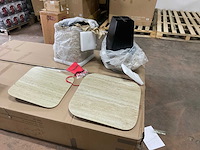 Housecraft living baru travetin-look salontafel (2x) - afbeelding 3 van  9