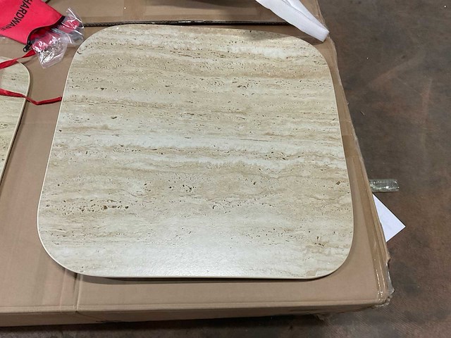 Housecraft living baru travetin-look salontafel (2x) - afbeelding 4 van  9