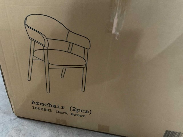 Housecraft living indy eetkamerstoel (4x) - afbeelding 5 van  10