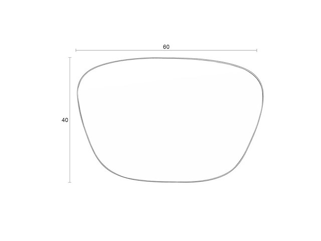 Housecraft living lina spiegel (3x) - afbeelding 1 van  4