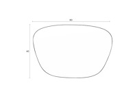 Housecraft living lina spiegel (3x) - afbeelding 1 van  4