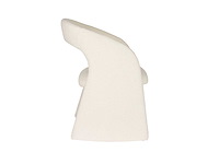 Housecraft living maire bouclé eetkamerstoel (2x) - afbeelding 5 van  11