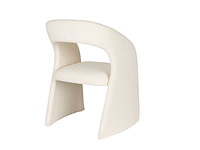 Housecraft living maire bouclé eetkamerstoel (2x) - afbeelding 6 van  11