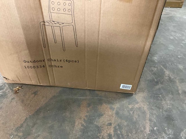 Housecraft living serra tuinstoel (4x) - afbeelding 5 van  10