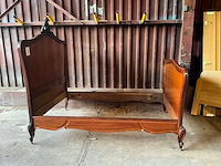 Hout - antiek ledikant - afbeelding 5 van  9