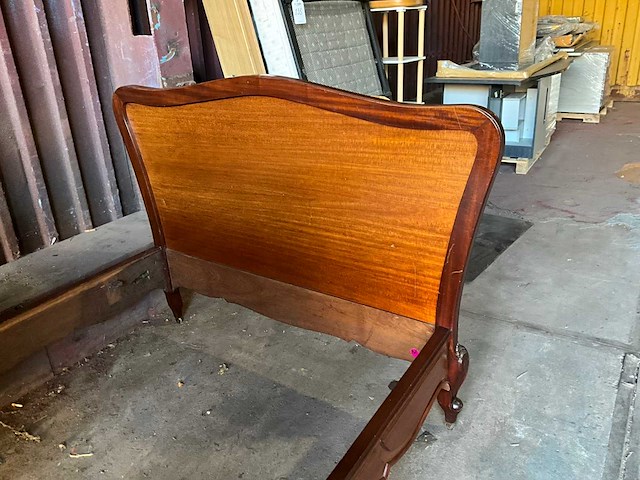 Hout - antiek ledikant - afbeelding 7 van  9