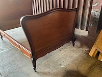 Hout - antiek ledikant - afbeelding 8 van  9