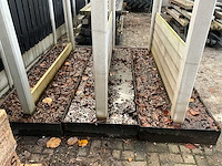 Hout betonschutting (3x) - afbeelding 4 van  6