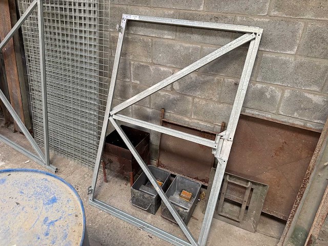 Hout betonschutting frames (30x) - afbeelding 6 van  8