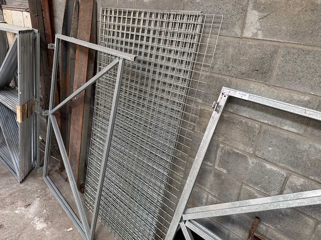 Hout betonschutting frames (30x) - afbeelding 2 van  8