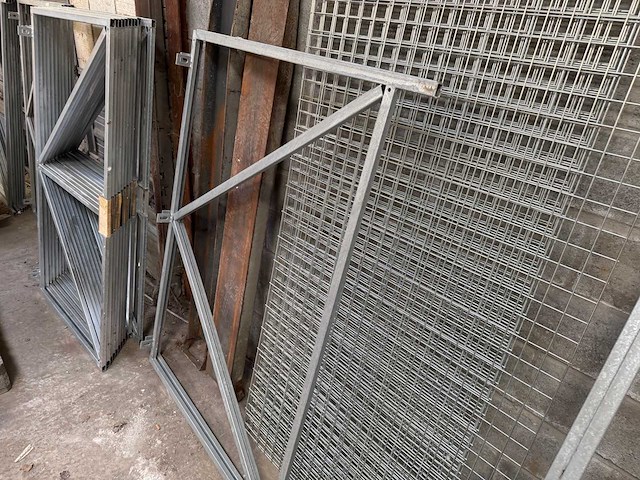 Hout betonschutting frames (30x) - afbeelding 7 van  8