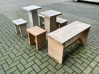 Hout horeca meubilair - afbeelding 1 van  8