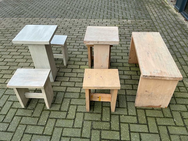 Hout horeca meubilair - afbeelding 2 van  8