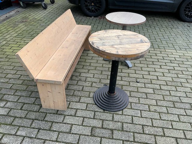 Hout horeca meubilair - afbeelding 7 van  8