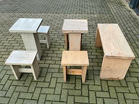 Hout horeca meubilair - afbeelding 2 van  8
