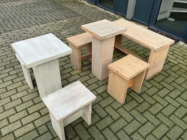 Hout horeca meubilair - afbeelding 3 van  8