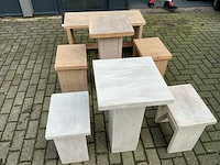 Hout horeca meubilair - afbeelding 4 van  8