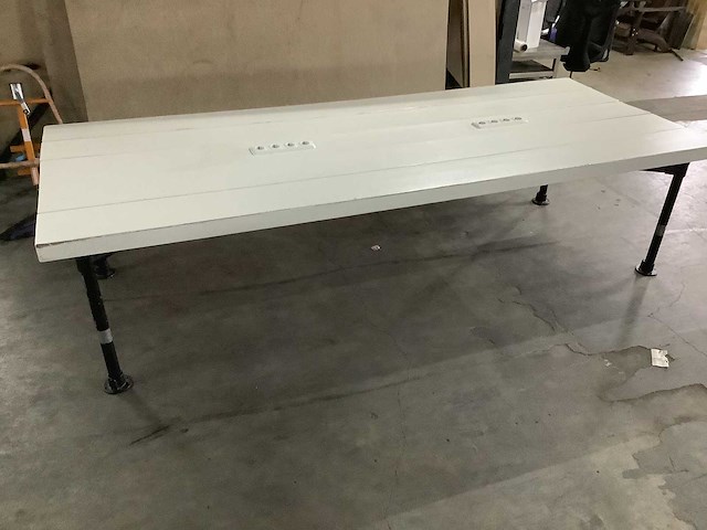 Hout vergadertafel - afbeelding 5 van  6