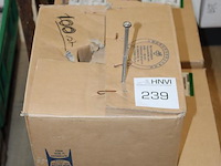 Houtdraadbouten rvs m7 3,2x130 in 5 dozen. - afbeelding 2 van  3