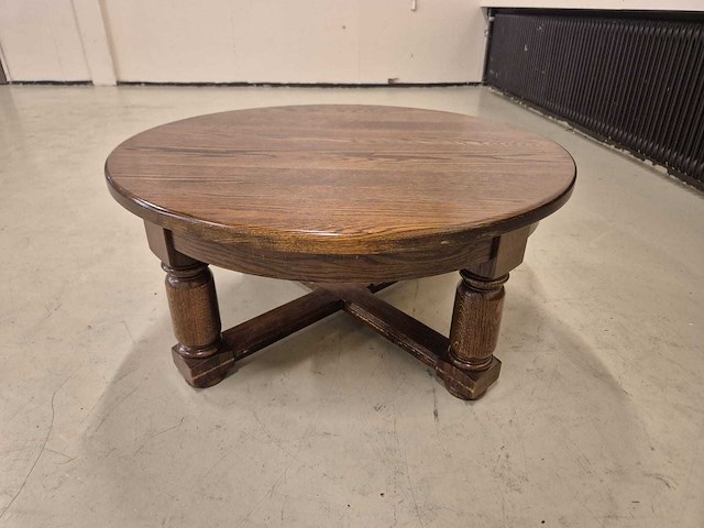 Houten - salontafel - coffee table - afbeelding 4 van  7