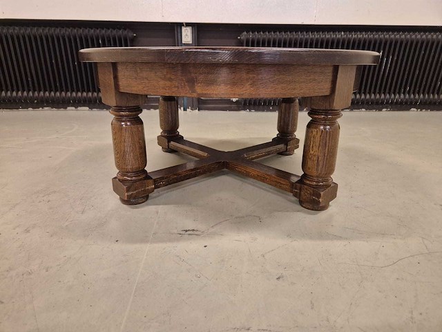 Houten - salontafel - coffee table - afbeelding 5 van  7