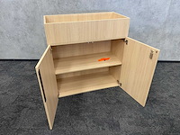 Houten 2-deurs kast met plantenbak - ongebruikt - afbeelding 5 van  10