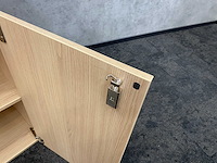 Houten 2-deurs kast met plantenbak - ongebruikt - afbeelding 8 van  10