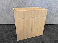 Houten 2-deurs kast met plantenbak - ongebruikt - afbeelding 6 van  10