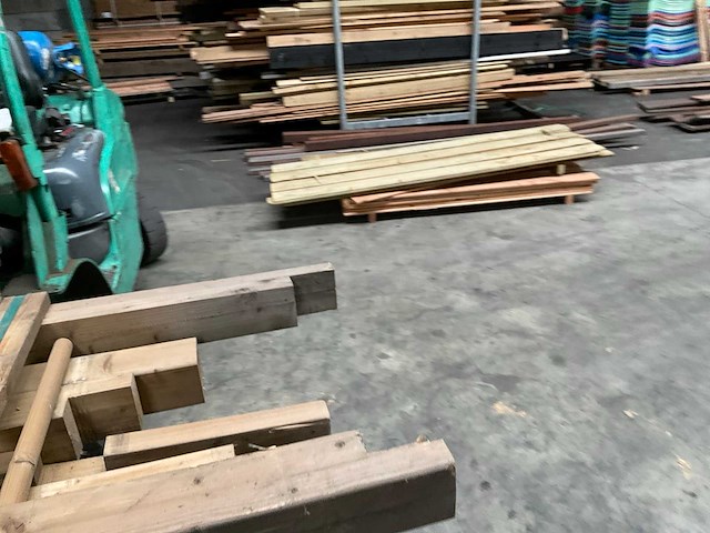 Houten aanbouwschommel geïmpregneerd - 240x60 cm - afbeelding 15 van  15