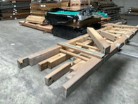 Houten aanbouwschommel geïmpregneerd - 240x60 cm - afbeelding 7 van  15