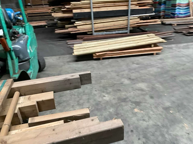 Houten aanbouwschommel geïmpregneerd - 240x60 cm - afbeelding 15 van  15