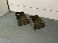 Houten aardappelkisten (17x) - afbeelding 1 van  2