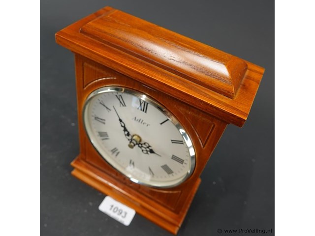 Houten adler tafelklok - afbeelding 3 van  5