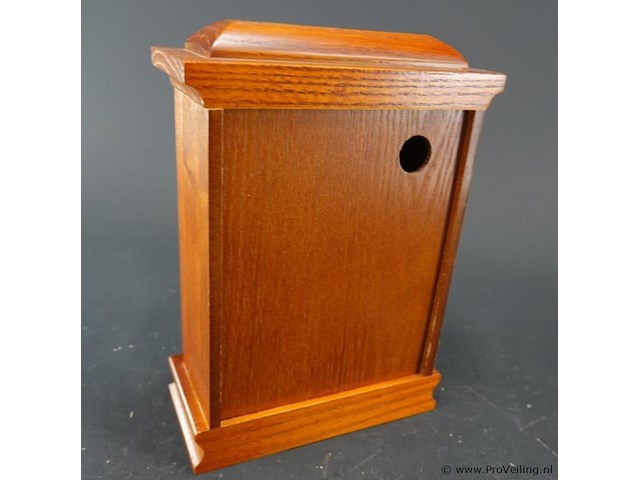 Houten adler tafelklok - afbeelding 4 van  5